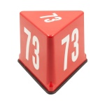 Set Magnetisch dakblok - genummerd - rood