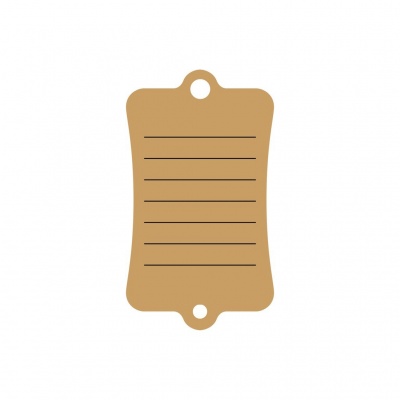 Sleutellabel Box300 - Beige
