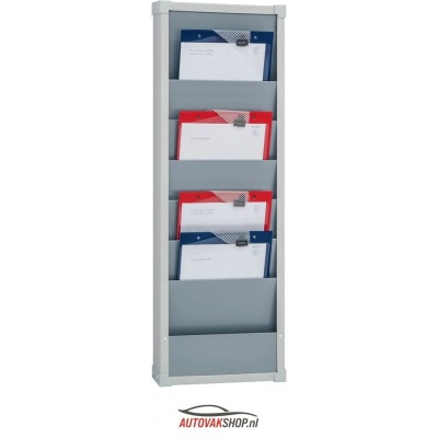 Werkplaatsplanbord 1-rij breed en 6 sleuven