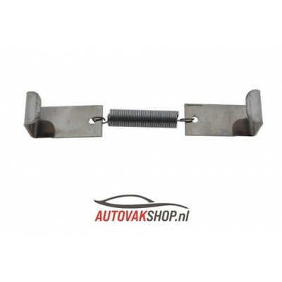 HA Kentekenplaat Klemset RVS